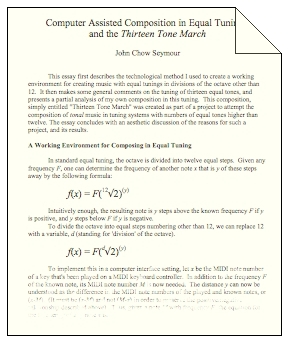 13-Tone Essay Graphic