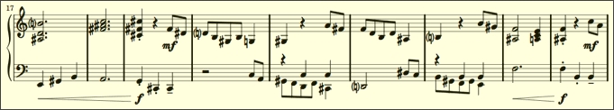 Score Sample for 18-Tone Waltz