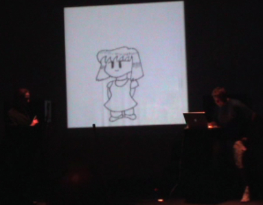 Picture of a performance of Etta The Interpreter