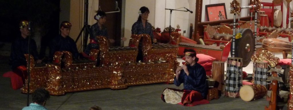 Photo of a Gamelan concert